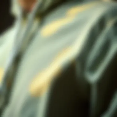 Close-up of fabric texture highlighting quality and durability