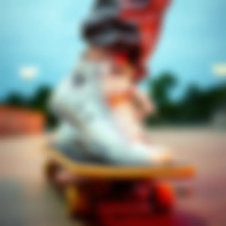 Notable Understanding the Appeal of White Converse Size 5 for Skateboarding Enthusiasts
