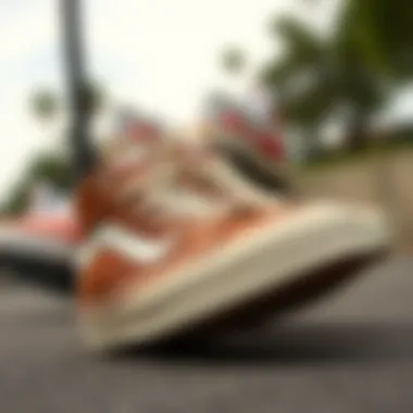 Material Choices Influencing Price Dynamics Different materials used in Vans SK8-Hi production