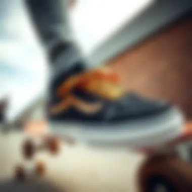 Vans Hi8 MTE in action during a skateboarding session