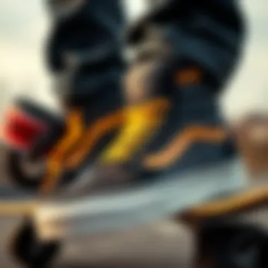 Vans Hi8 MTE paired with skateboarding gear