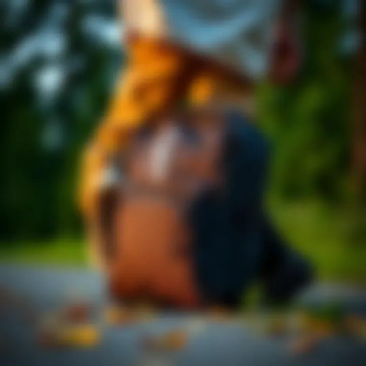 Unique Design of the Vans Laptop Bag Stylish Vans laptop bag showcasing its unique design