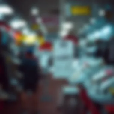 Price tags of different Vans shoe styles