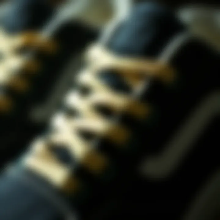 Close-up of Vans Ultra Series materials and construction