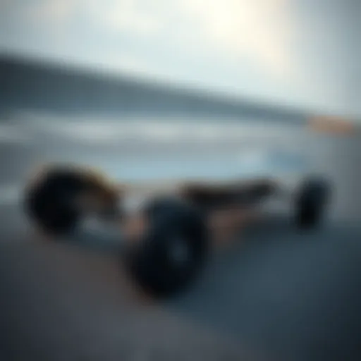 Sleek Design of Verreal Electric Skateboard Sleek design of the Verreal electric skateboard showcasing its modern aesthetics.