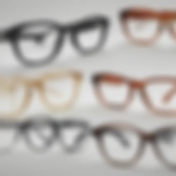 A side-by-side comparison of vintage and contemporary Club Master glasses, illustrating their evolution.