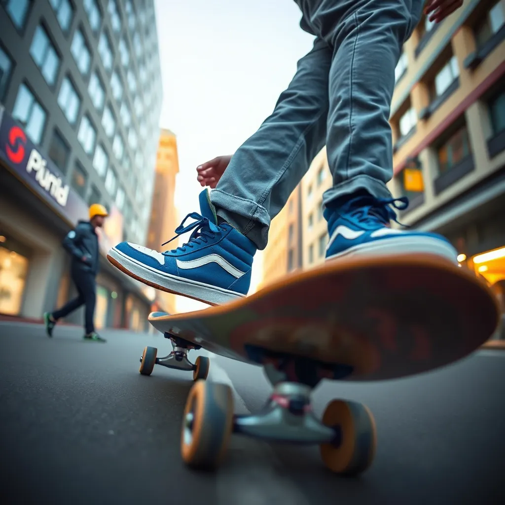 Skater Blue Sneakers main image 0